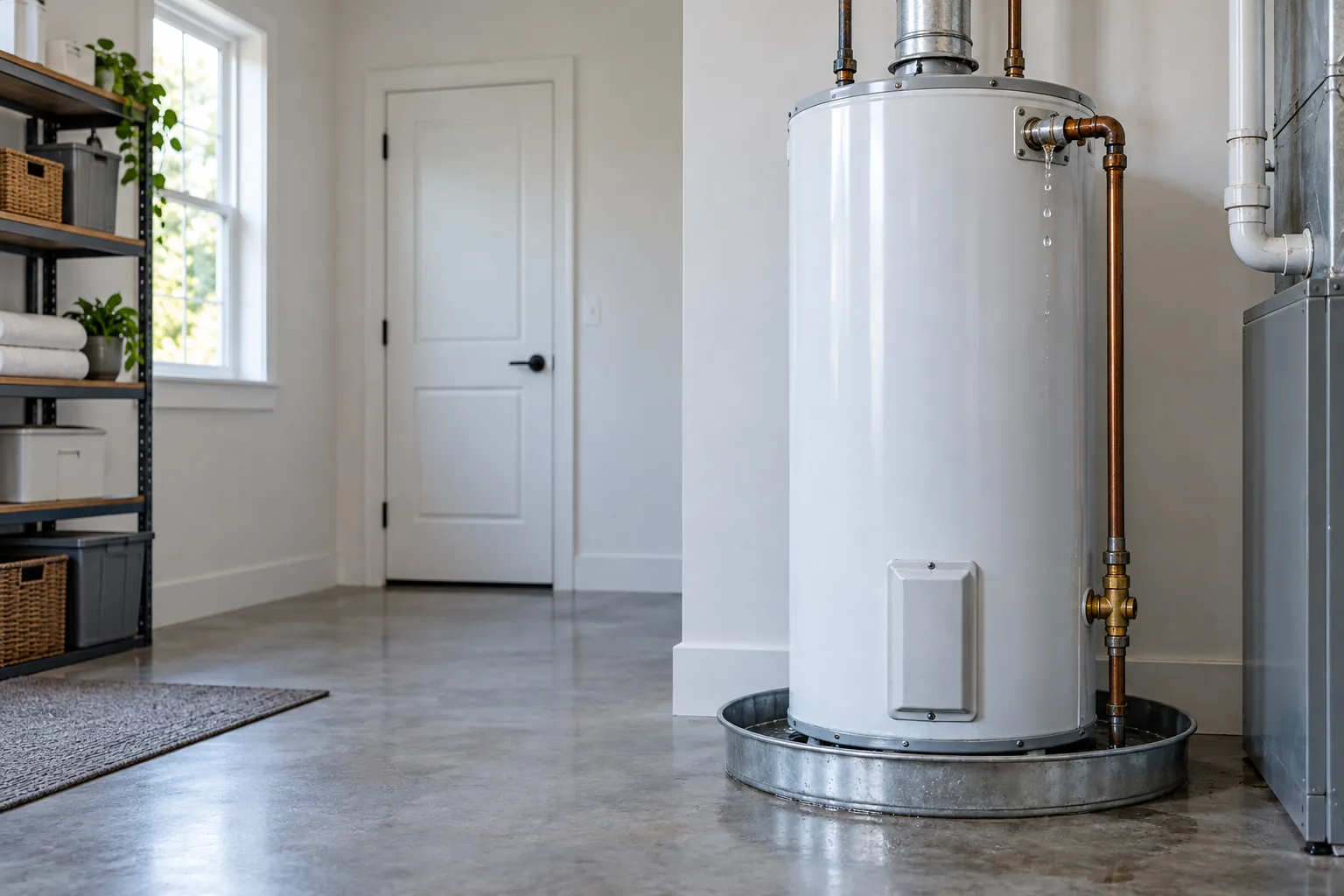 Residential water heater serving a home in Harmony, Westfield
